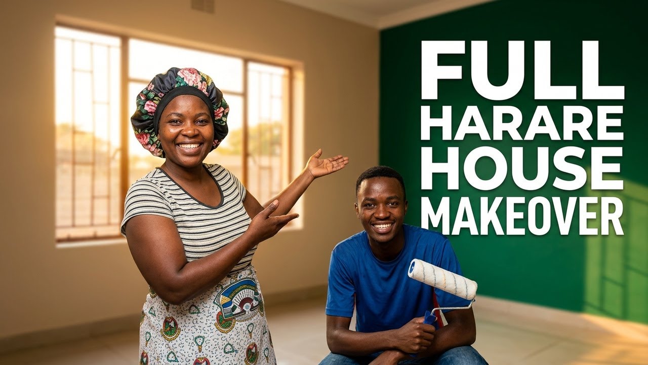 DIY Painting Our House in Harare #DIY #Painting #Zimbabwe #hararezimbabwe #Diaspora