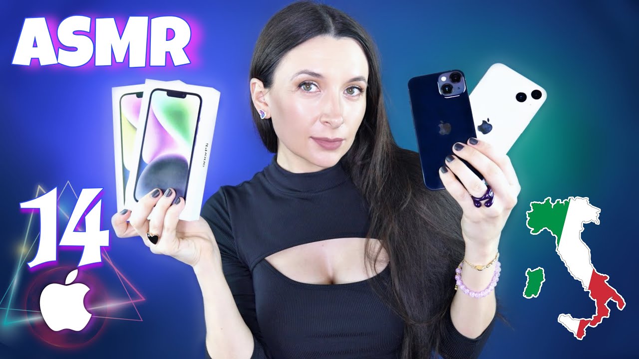 🇮🇹 iPhone 14 & iPhone 14 Plus Unboxing *ASMR (in Italiano)