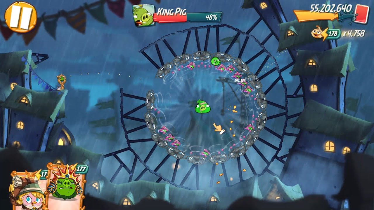 Angry Birds 2 Windows PC King Pig Panic (KPP) for extra Hal card (November 12, 2025)