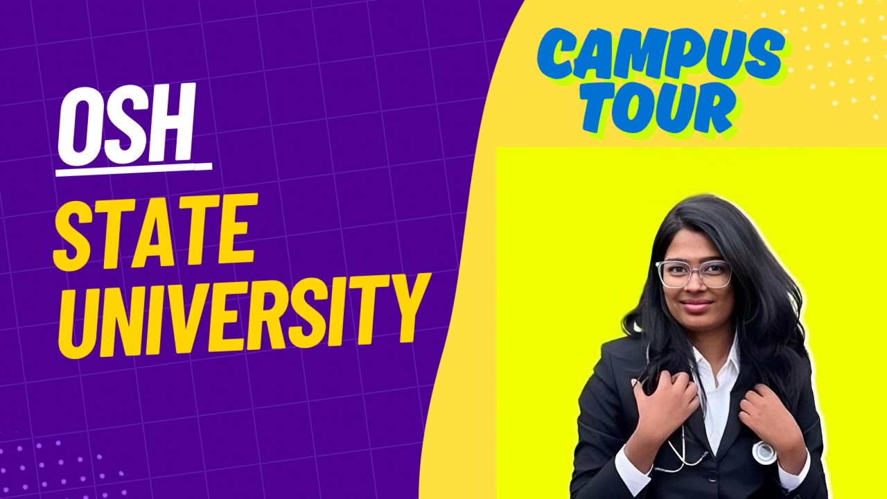 தமிழில்: Osh State University Campus tour |  Kyrgyzstan🇰🇬#youtube