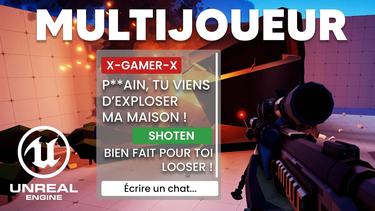 Comment créer un CHAT Multijoueur sur Unreal Engine 5 (Tutoriel)