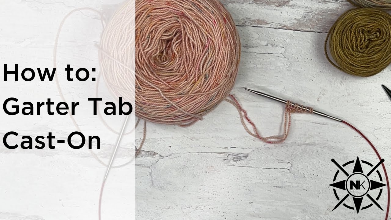 🧶 Garter Tab Cast-On Tutorial | Knitmas in July 2025