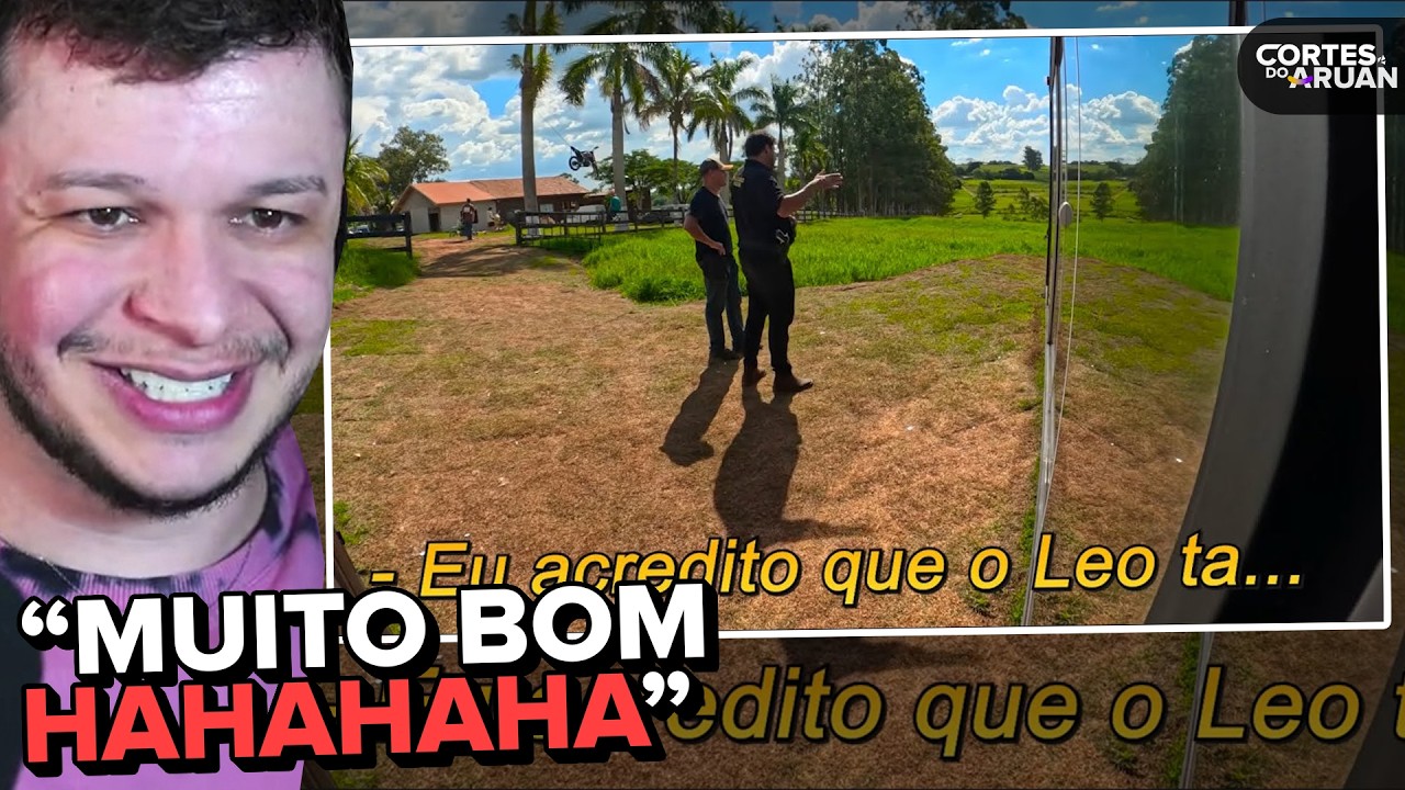 🚨 LEO DA HORNET SAIU DO BUNKER E ANDOU PELA FAZENDA! - Cortes do Aruan