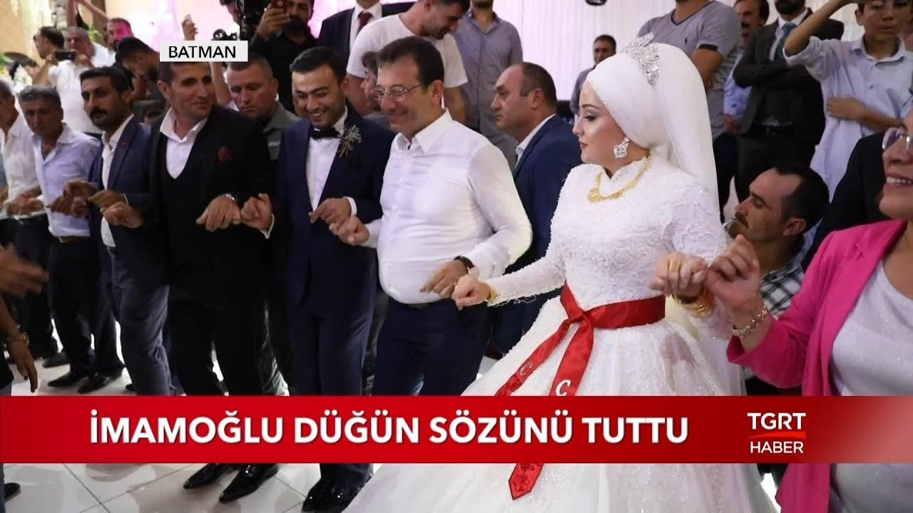 İmamoğlu Düğün Sözünü Tuttu