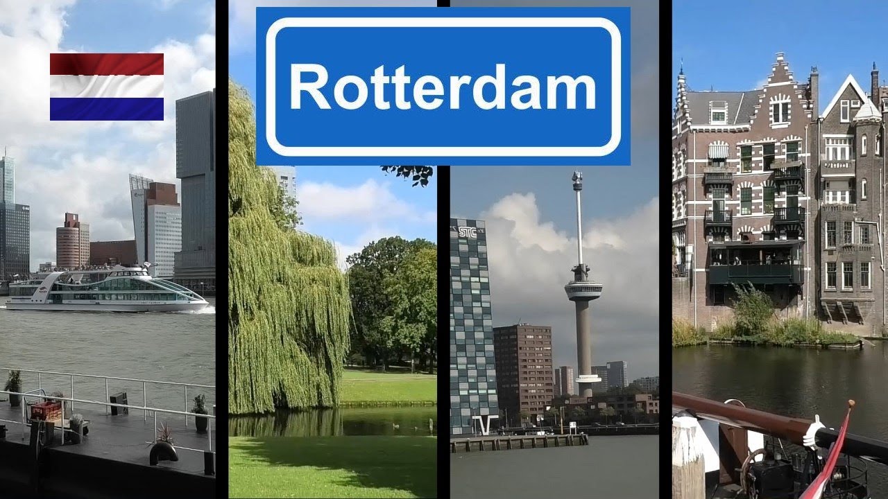 HOLLAND: Rotterdam city (Spido harbour tour, Het Park, Euromast, Delfshaven)
