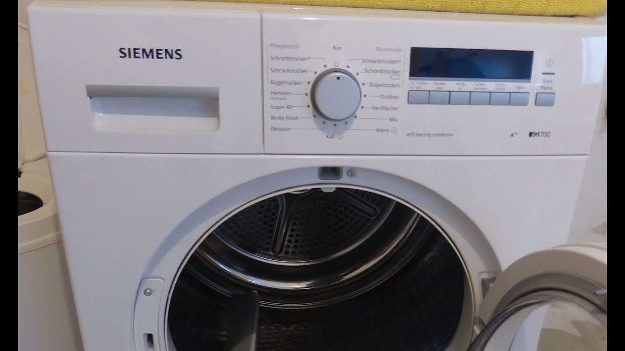 Siemens IQ700 Bosch Wärmepumpentrockner, trocknet nicht, defekt, Reparatur Reinigung Wartung Service