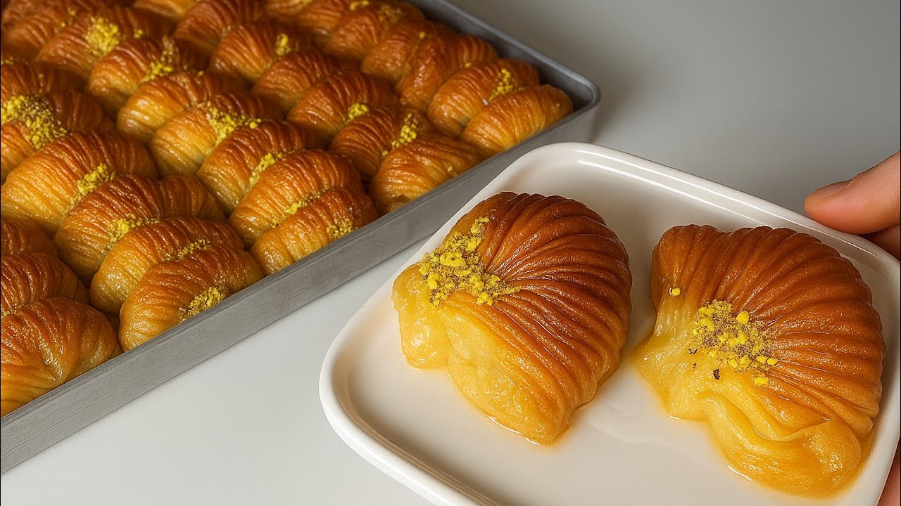 Bu Tatlı Efsane Olduu 😍 Hem Kolay Hemde Lezzetli ✅ Mutlaka Yapın 😊basit cevizli baklava