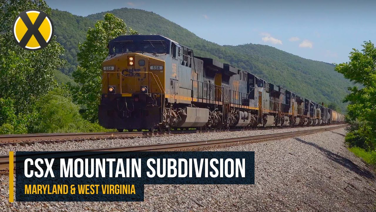 Heavy Freight on the CSX Mountain Sub
