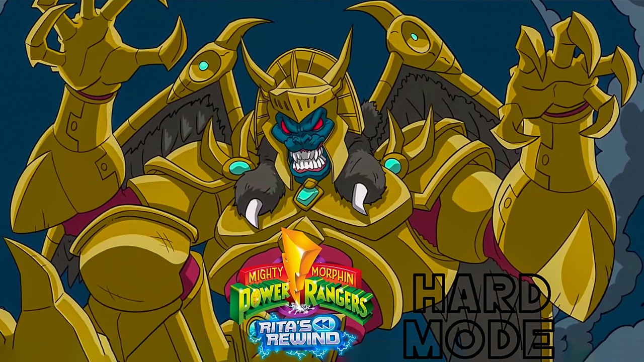 COMPLETE GAME HARD DIFFICULTY | Mighty Morphin Power Rangers: Rita's Rewind | Dinozord Power