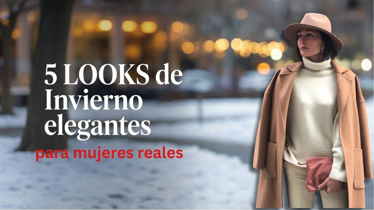 ABRIGADA Y ELEGANTE | 5 outfits de invierno que sí funcionan