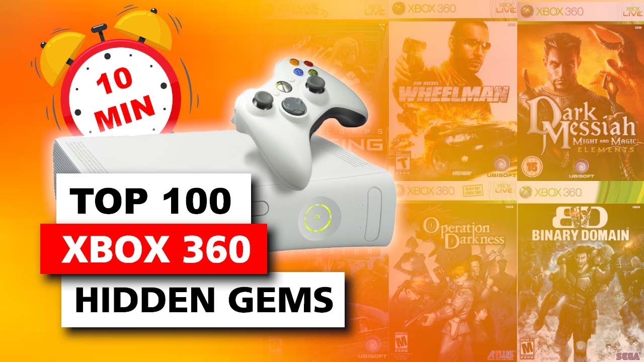 100 лучших скрытых жемчужин Xbox 360 за 10 минут