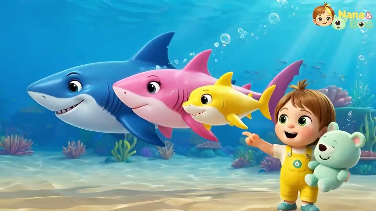Baby Shark (Nana & Boo) | Nursery Rhymes for Kids | Fun Songs for Toddlers