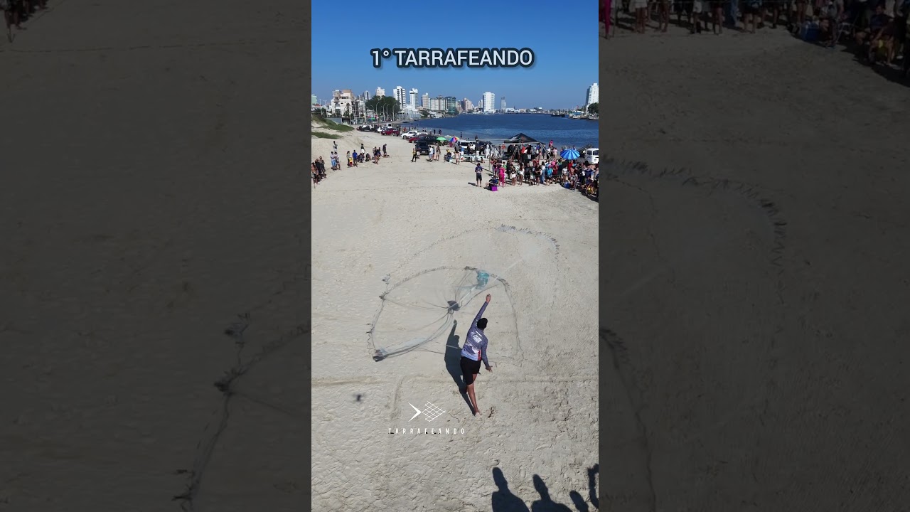 1&deg; TARRAFEANDO - #fish #pescaria #fishing #nerfishing #tarrafa #pesca #pescador