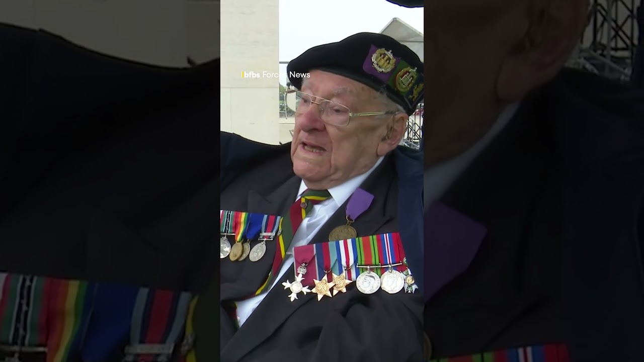 D-Day remembered at Normandy service