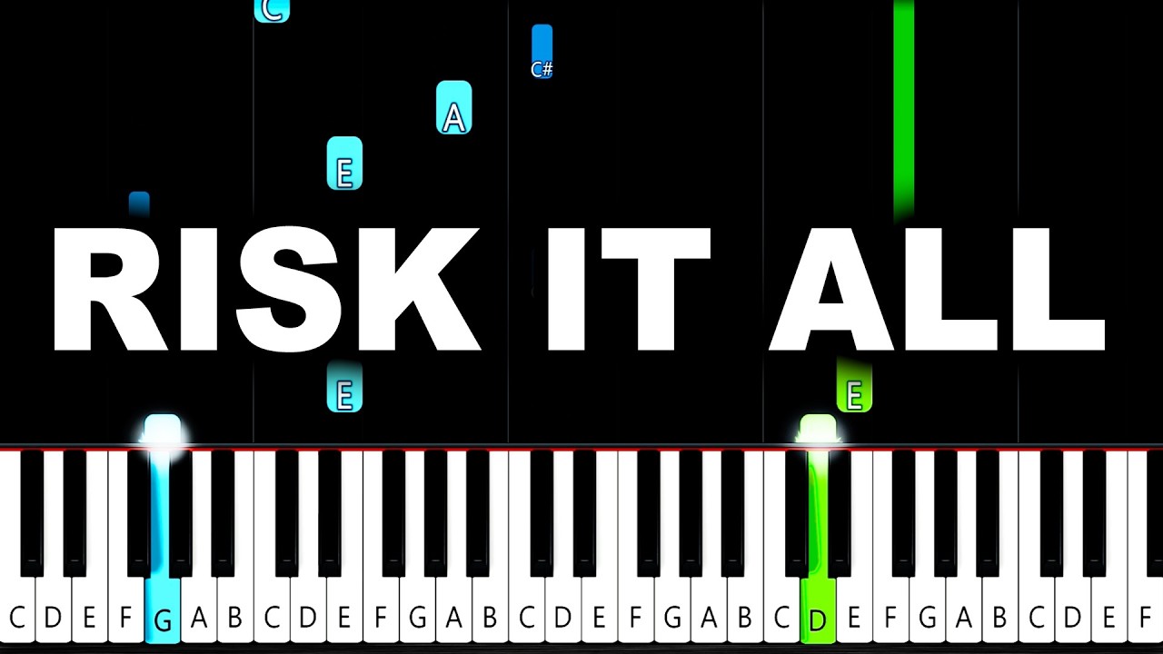 Bruno Mars - Risk It All - Piano Tutorial