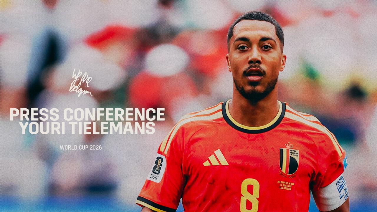 LIVESTREAM | Press conference with Youri Tielemans