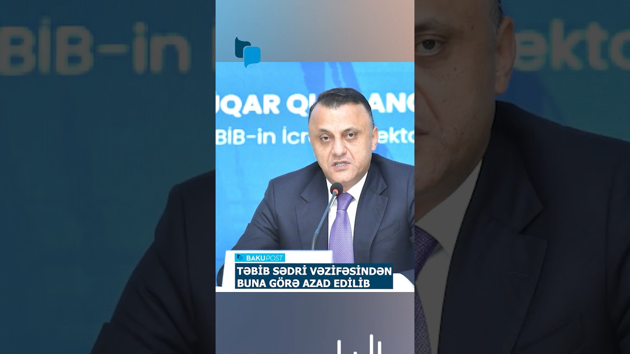 V&uuml;qar Qurbanovun işdən &ccedil;ıxarılma səbəbi...