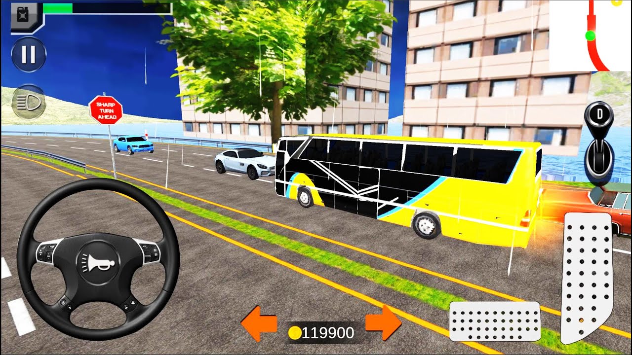Euro Coach Bus Simulator 2020 : Bus Driving Games #1 - City Bus Driving Android Gameplay