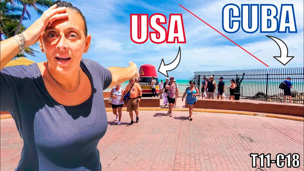 ❌️ IMPRESIONADOS 😱 Llegamos donde termina ESTADOS UNIDOS y se ve CUBA 🇺🇸 Key West | Florida