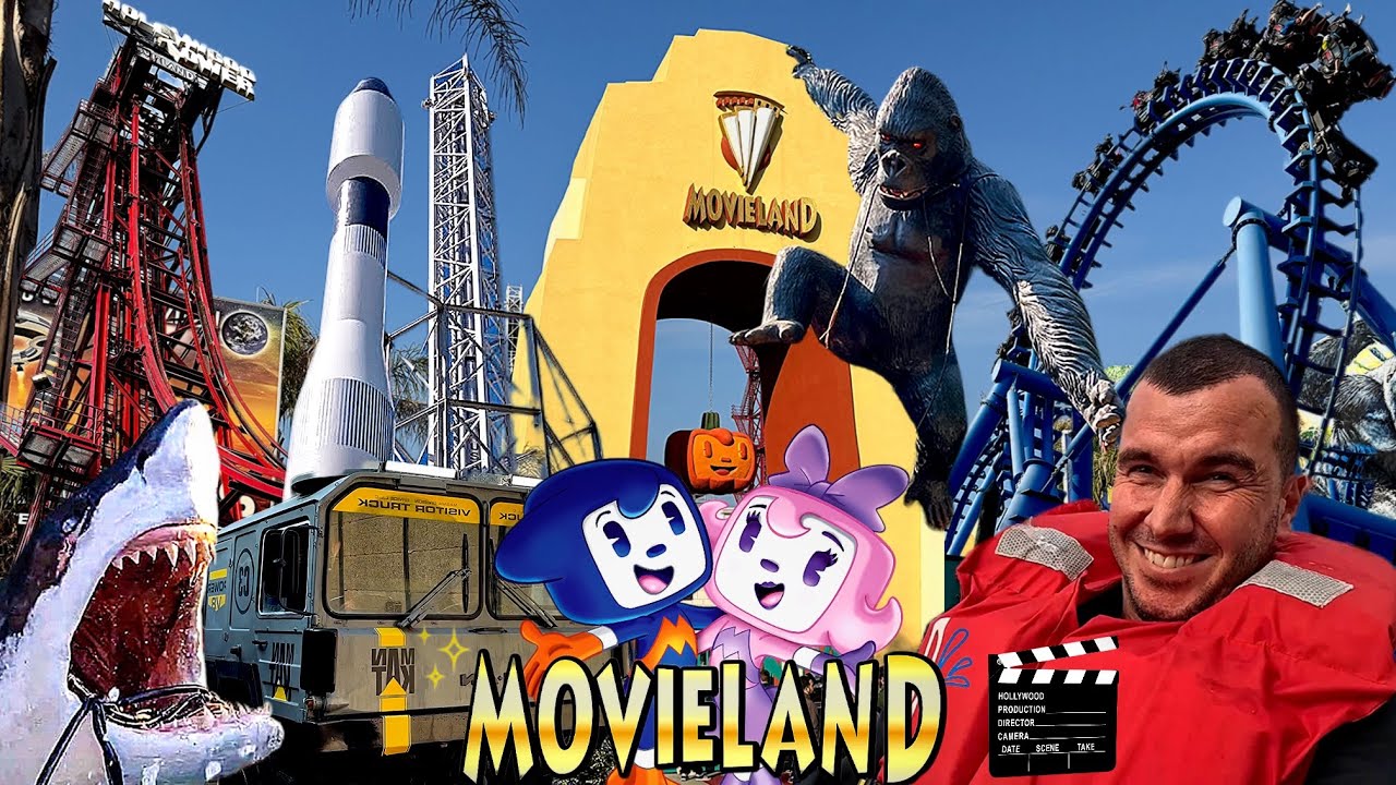 MOVIELAND PARK Vlog 🎬 Der BESTE Film-Freizeitpark der Welt am Gardasee 🇮🇹 Das Ganze ohne Lizenzen! 🤯