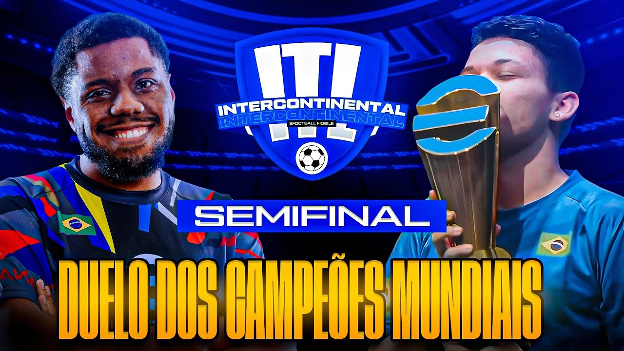 ENFRENTEI O ATUAL CAMPEÃO MUNDIAL @Rentao_efootball  NA SEMI FINAL DA INTERCONTINENTAL