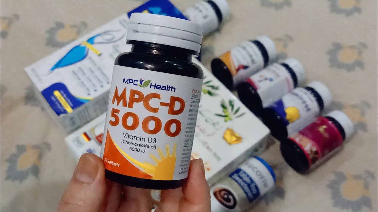 MPC-D 5000 Vitamin D3 for Bones - B&B - by AISHA BUTT
