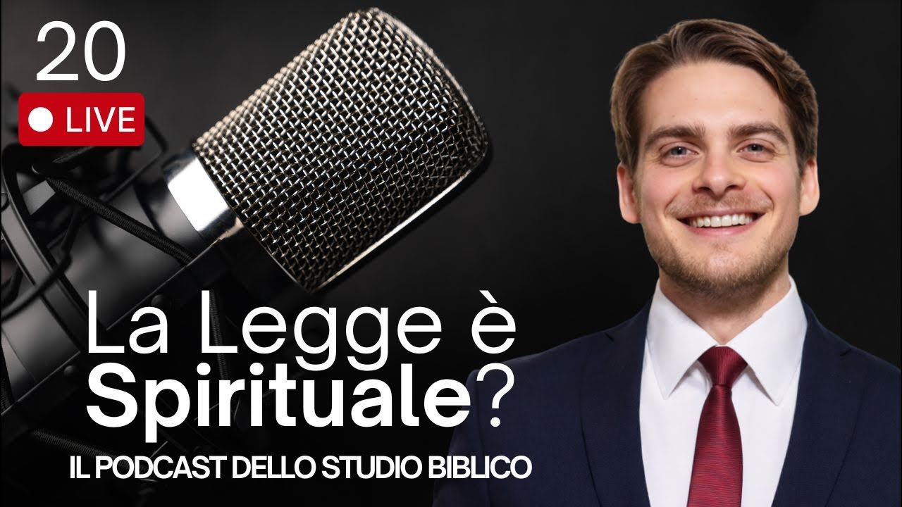 🎙️📖 SBL20 | La Legge di Dio è spirituale? | Studi Biblici LIVE 🗓️📌
