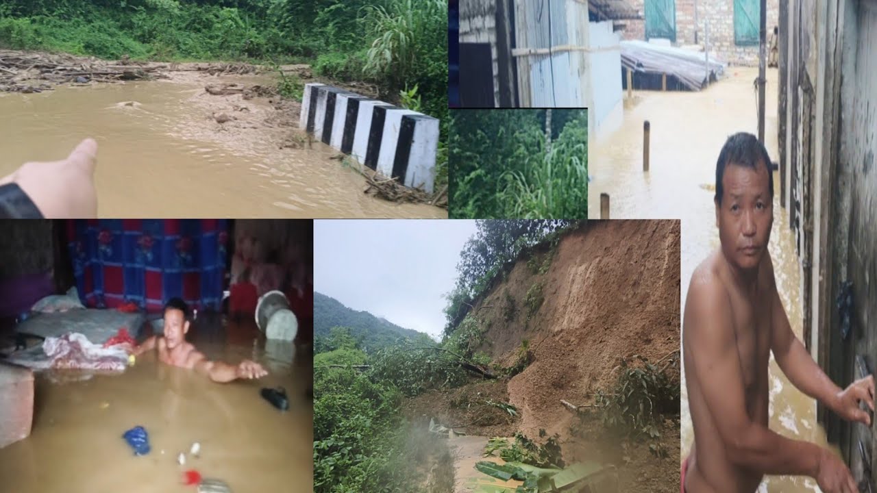 Witness the Devastating Flooding at Tuli 17th Mile/Roads Disrupted by Landslides & Flooding (AT R...