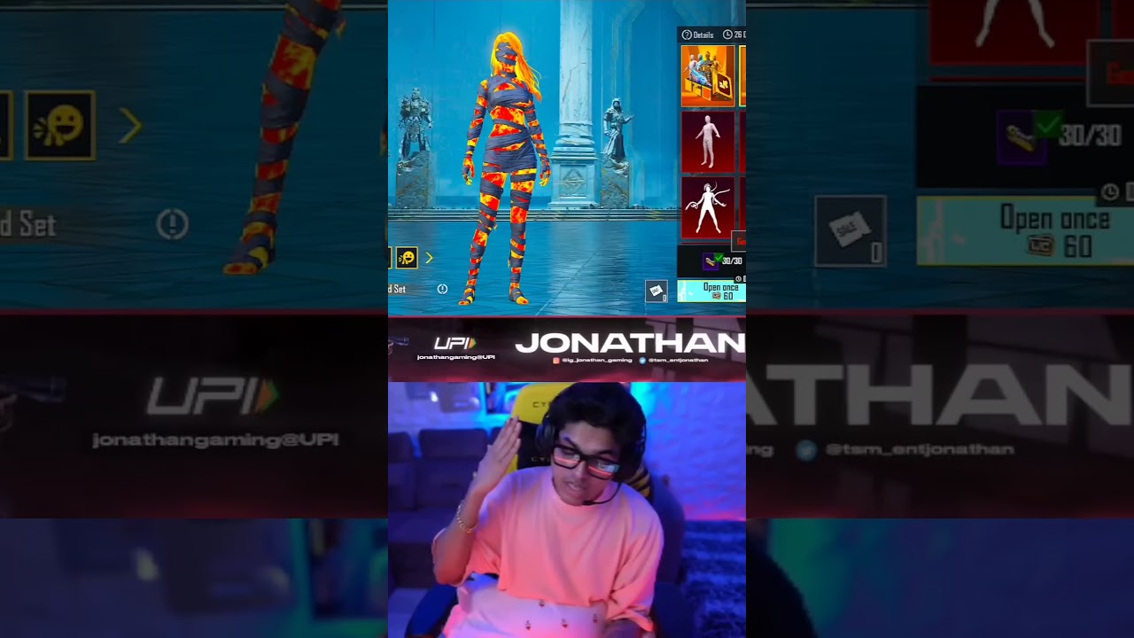 Jonathan gaming Crete opening in mommy set 🤡💥 #jonathangaming