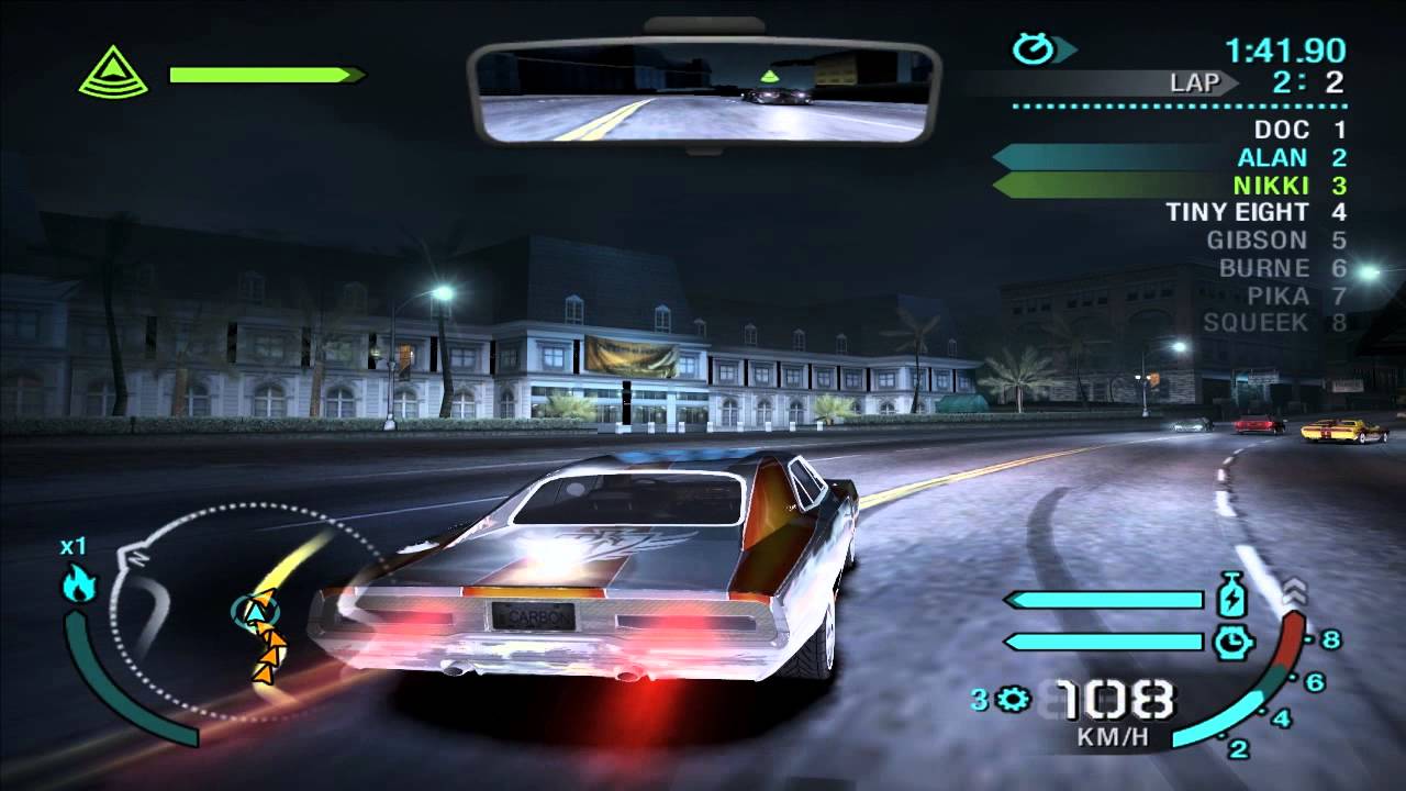 Need For Speed: Carbon - Defensive Race #11 - Silk Road (Circuit)