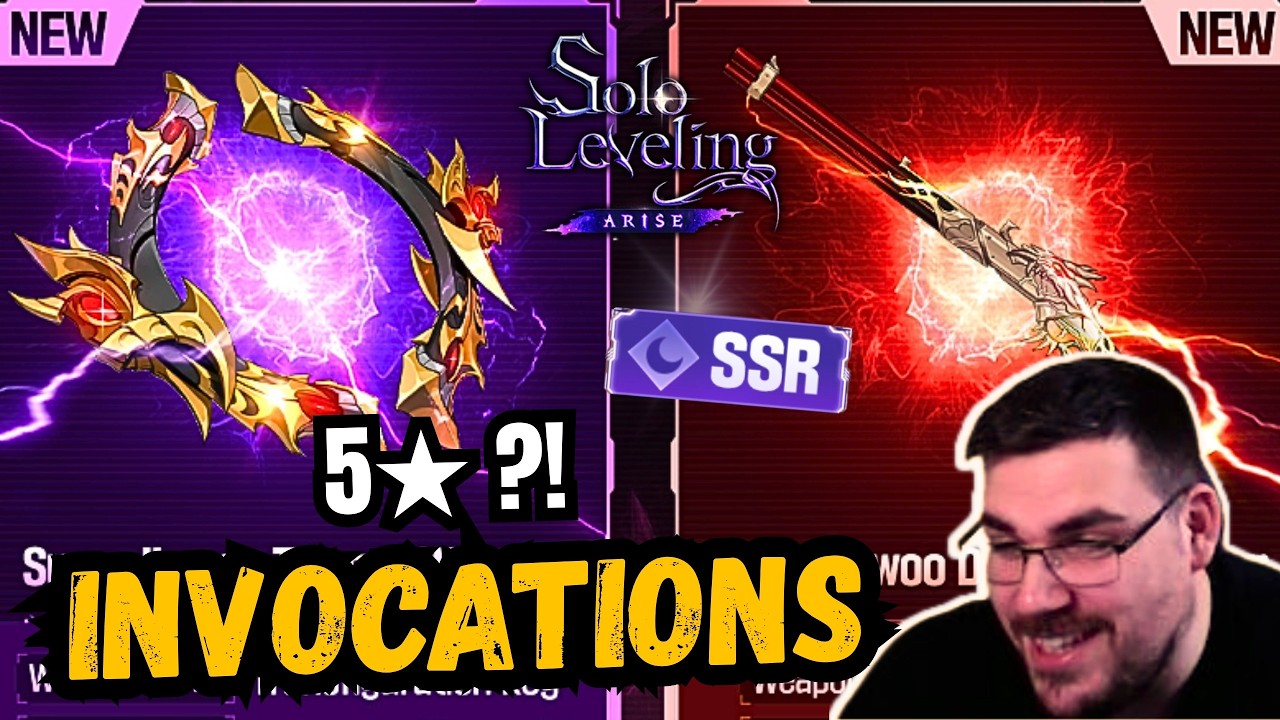 INVOCATIONS ARMES DARK 🔥 Vont-elles tout casser ? | Solo Leveling Arise
