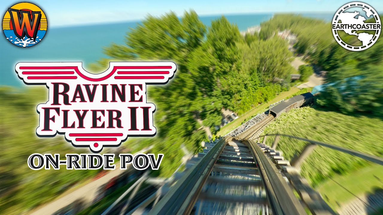 Ravine Flyer II - EPIC VIEWS - Waldameer Amusement Park - On-Ride POV 4K