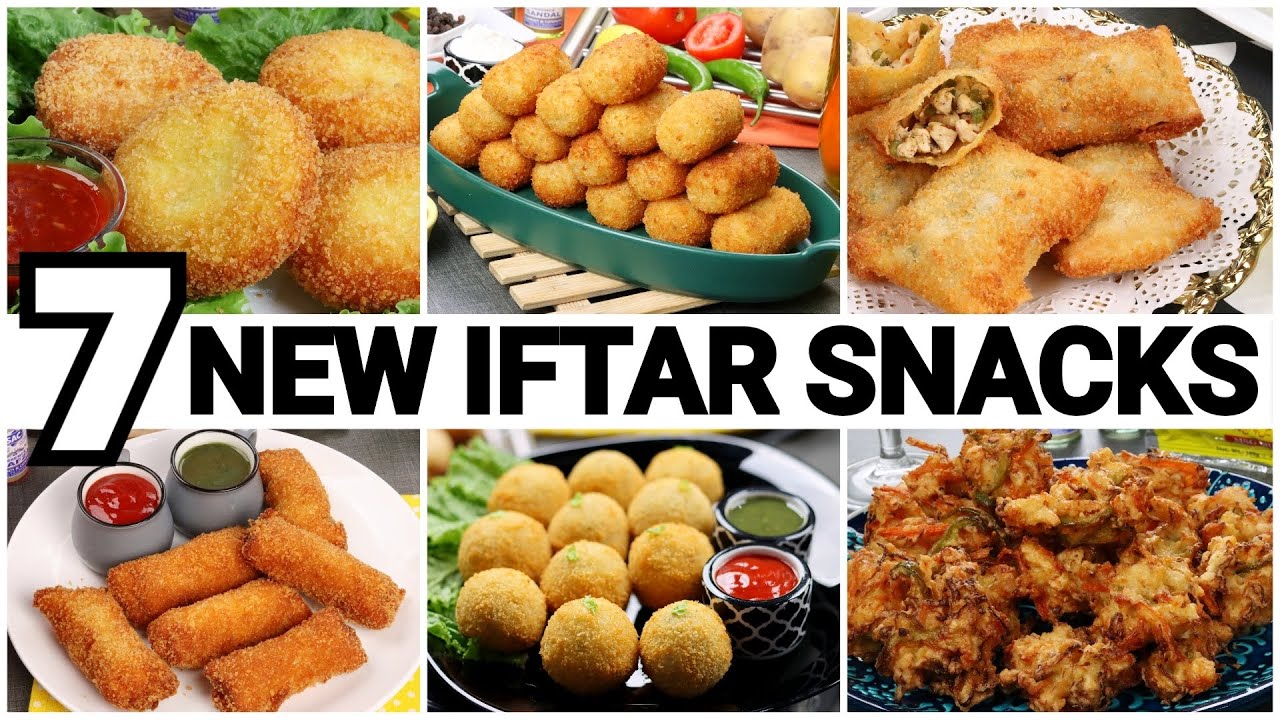 7 Yummy RAMADAN Snacks by (YES I CAN COOK)