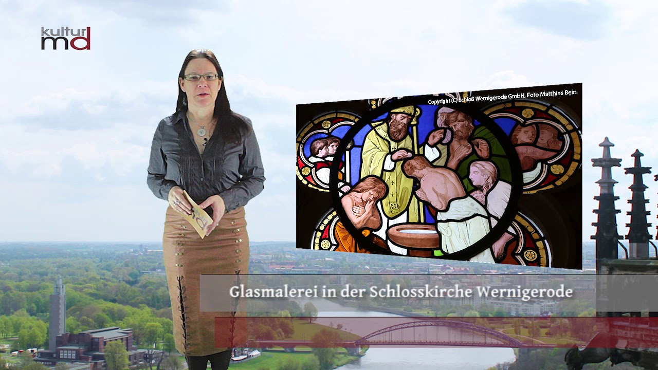 Glasmalerei in der Schlosskirche Wernigerode wird restauriert