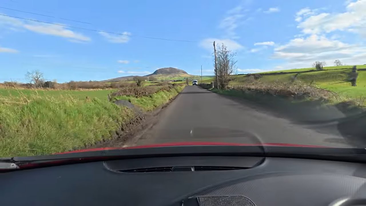 Broughshane to Slemish via Buckna Rd., Carnalbanagh Rd., Carnstroan Rd.: 28 Feb 2026