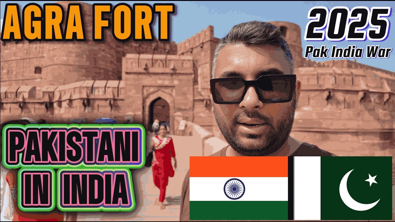Agra Fort Tour | Pakistani Traveler in India 2025 🇮🇳🇵🇰 | History, Facts & Beautiful Views | EP - 7