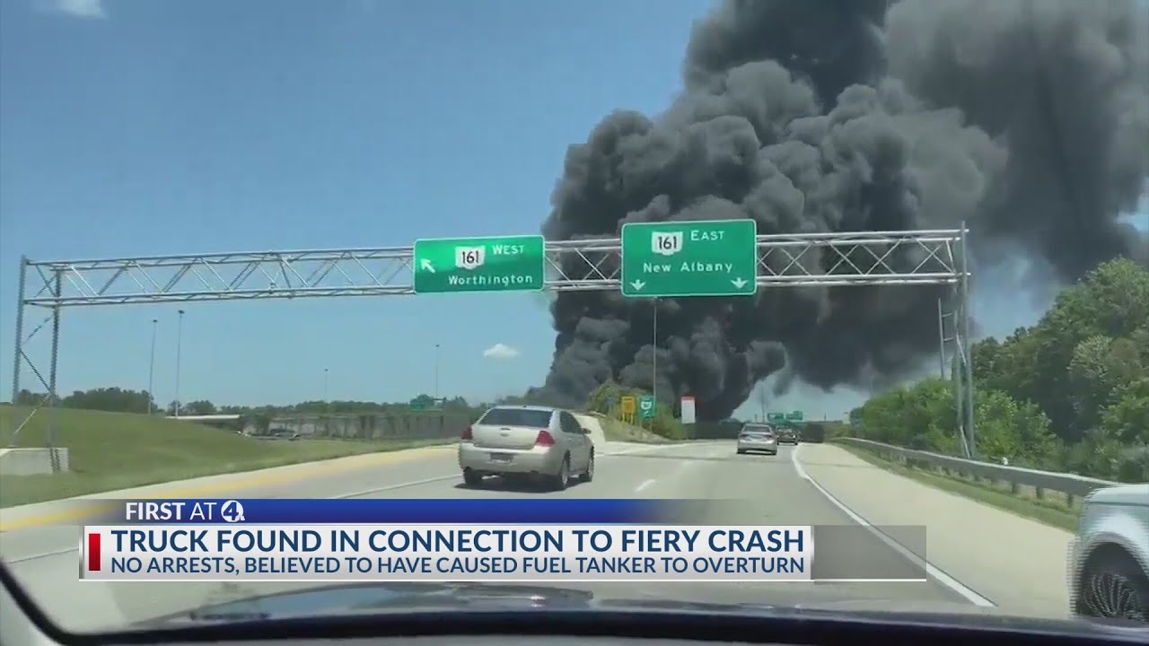 Police find pickup truck possibly involved in northeast Columbus tanker crash
