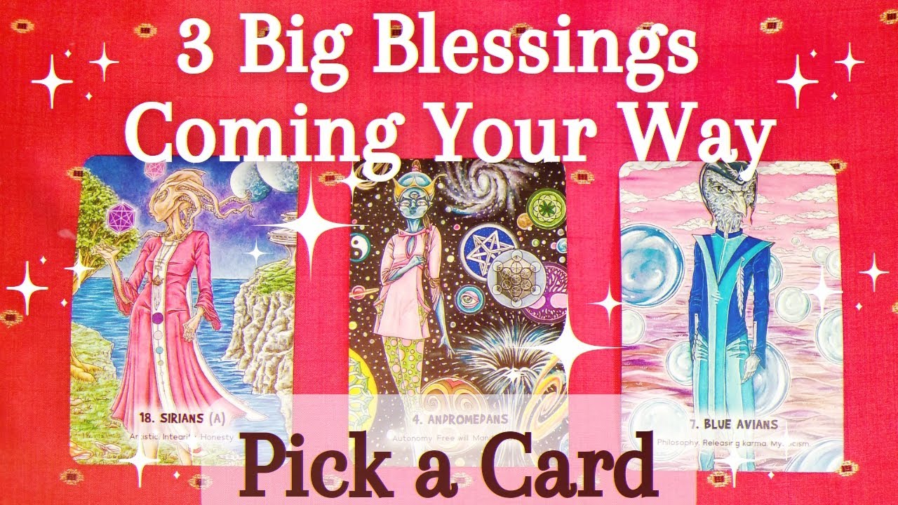 🕯️3 BIG BLESSINGS COMING IN YOUR LIFE☆❤Happy High Tarot❀Pick a Card❀Tarot Reading