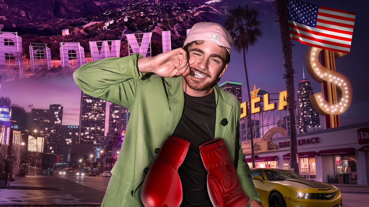 LOS ANGELES / 10 jours dans la vie d’un MILLIONNAIRE ( boxe, actions, catastrophes ) 