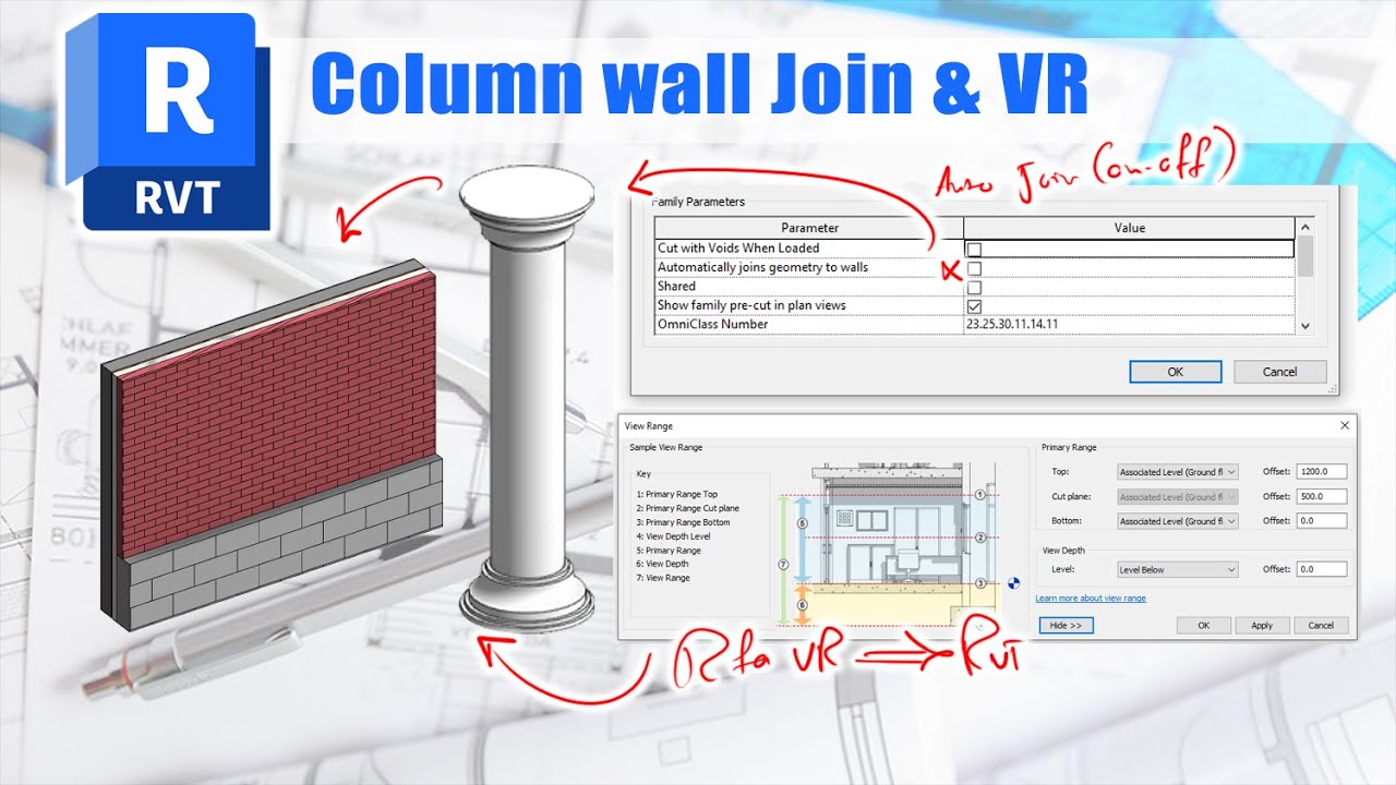 Revit architecture Column custom settings  ✅ Quick video