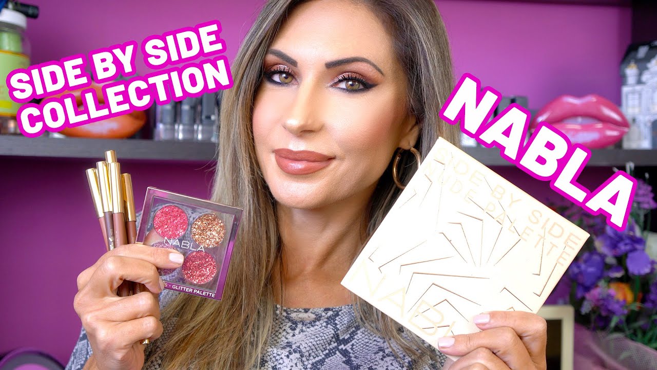 NABLA COSMETICS✨SIDE BY SIDE COLLECTION *SWATCHES E FIRST IMPRESSIONS* + BOMBAY BLACK EYE PENCIL
