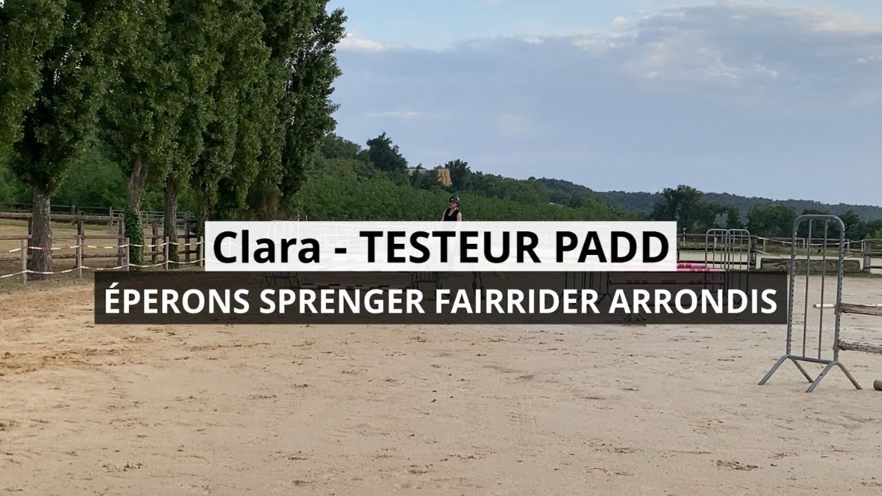 Clara a testé pour vous : Les Éperons Sprenger FairRider arrondis