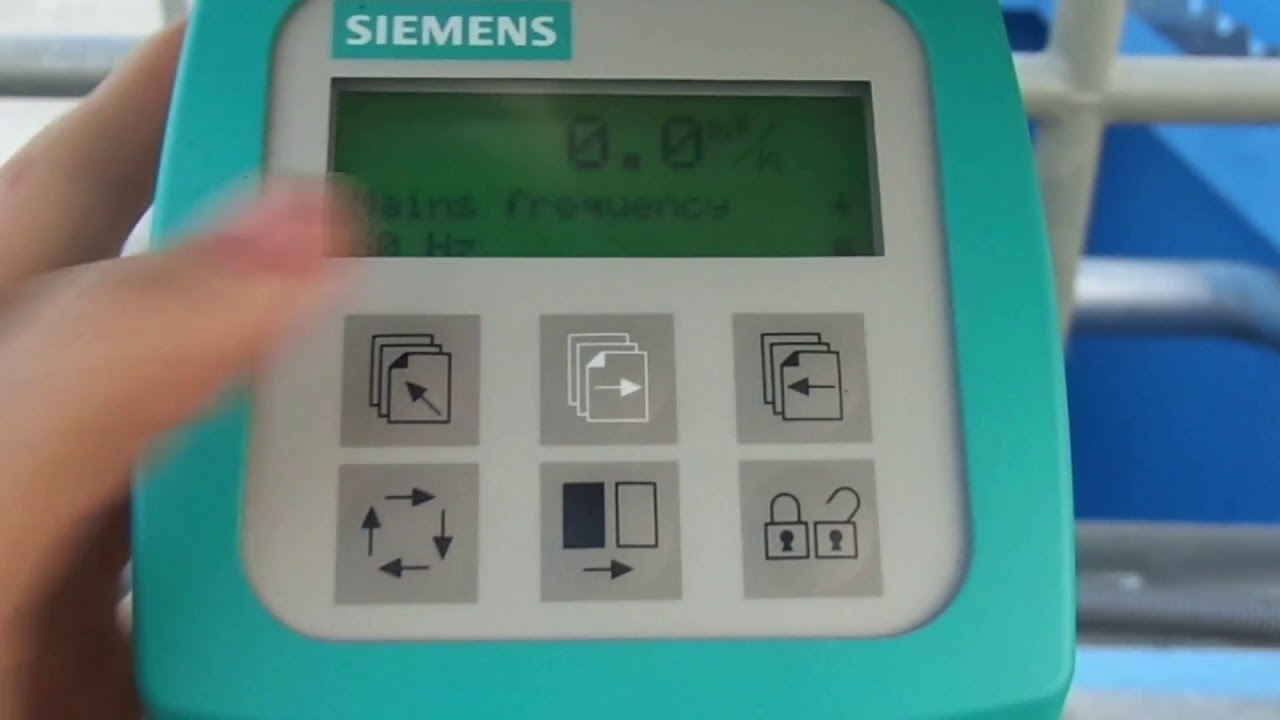 Hướng dẫn cài đặt cơ bản bộ đo lưu lượng MAG5000 của Siemens