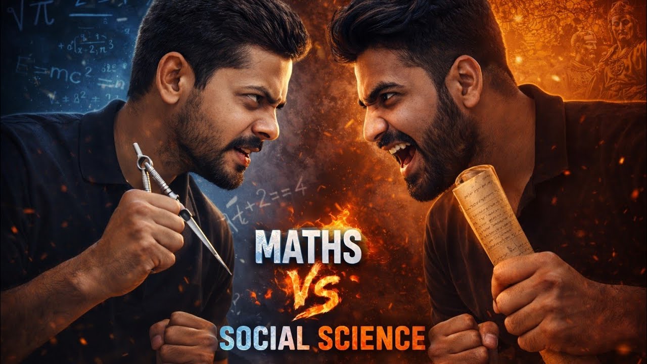 Maths VS Social Science | education battle | CBSE class 10th 2025-26 | Teaching toolbox 