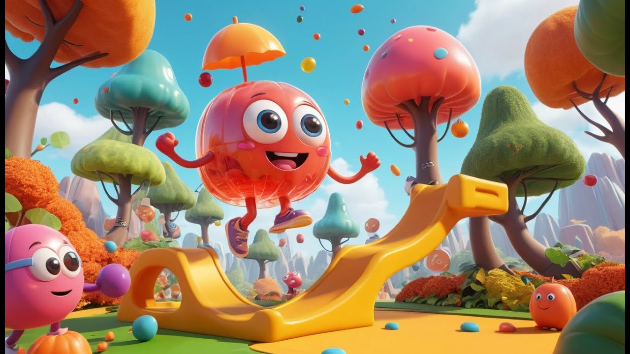 El Saltador de Gelatina de Fall Guys Fue a | Canciones Infantiles y Rimas para Niños