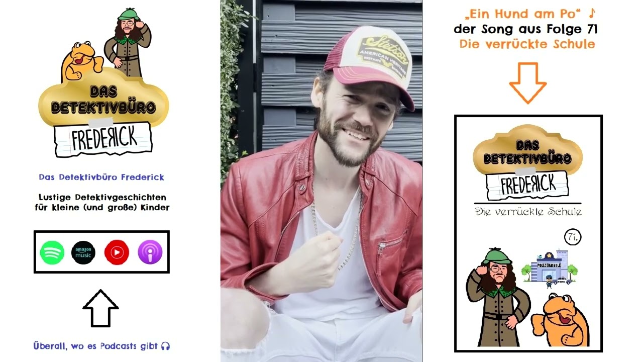 Sven Süßstoff feat. Das Detektivbüro Frederick - Ein Hund am Po (Offizielles Musikvideo)