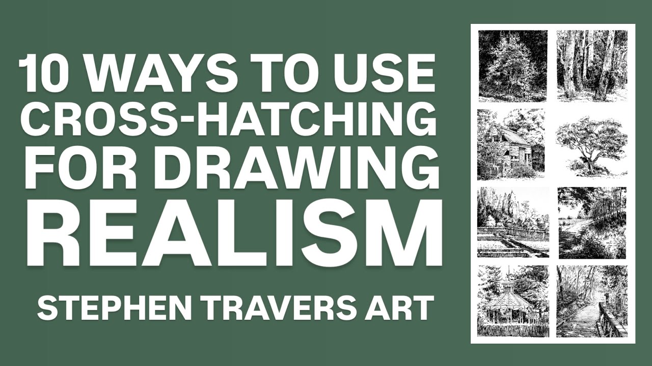 10 ways cross hatching can be used