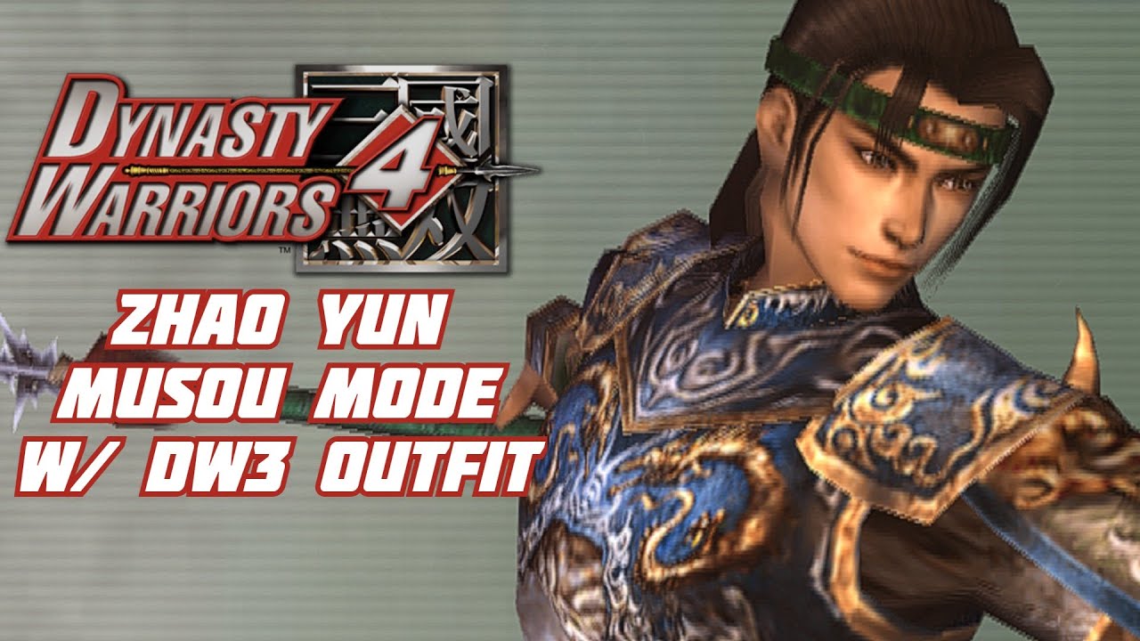 Zhao Yun's Shu Musou Mode in Dynasty Warriors 4 (w/ DW3 Outfit) Part 2!