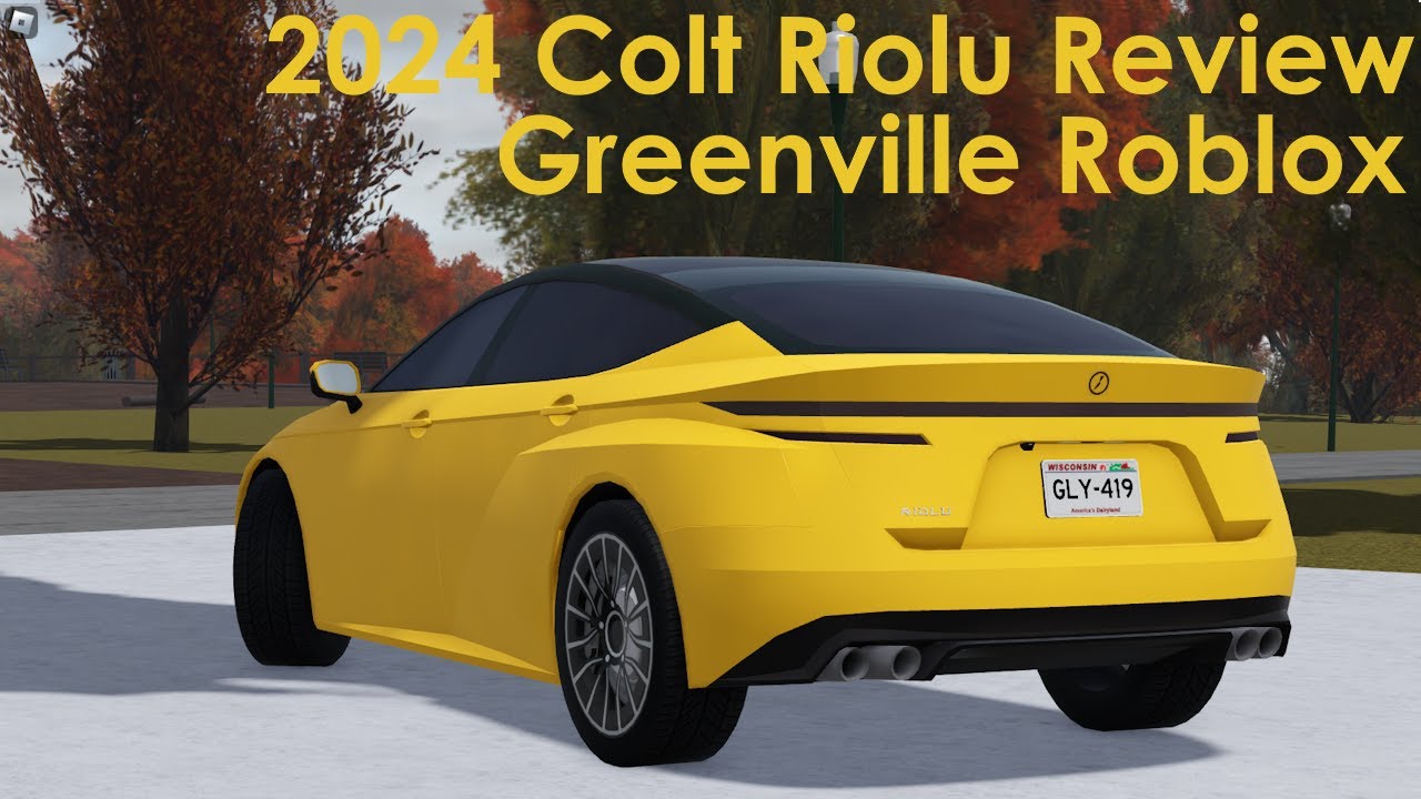 2024 Colt Riolu Review (Greenville Roblox)