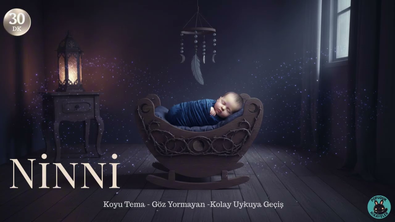 5 Dakikada Uyutan Mucize Ninni 🌙 30 Dakika Kesintisiz | Gaz Sancısı & Kolik Bebekler İçin